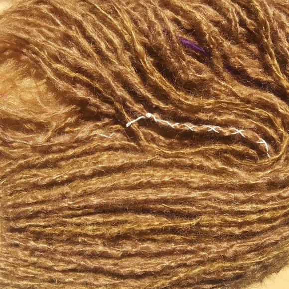 Long ash brown knotty dreadlock extensions - Picture 3 of 8